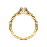 Amara | Round & Cushion Lab-Grown Diamond Ring - Nivara