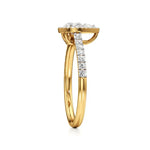 Mira | Round & Pear Lab-Grown Diamond Halo Ring - Nivara