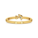 Mode | Round & Pear Lab-Grown Diamond Solitaire Ring - Nivara