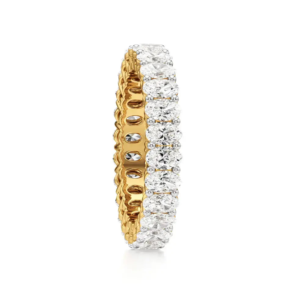 Foreva | Oval Stones Lab-Grown Diamond Ring - Nivara
