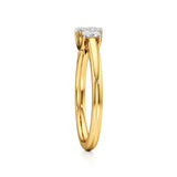 Aria | Oval Lab-Grown Diamond Three-Stone Ring - Nivara
