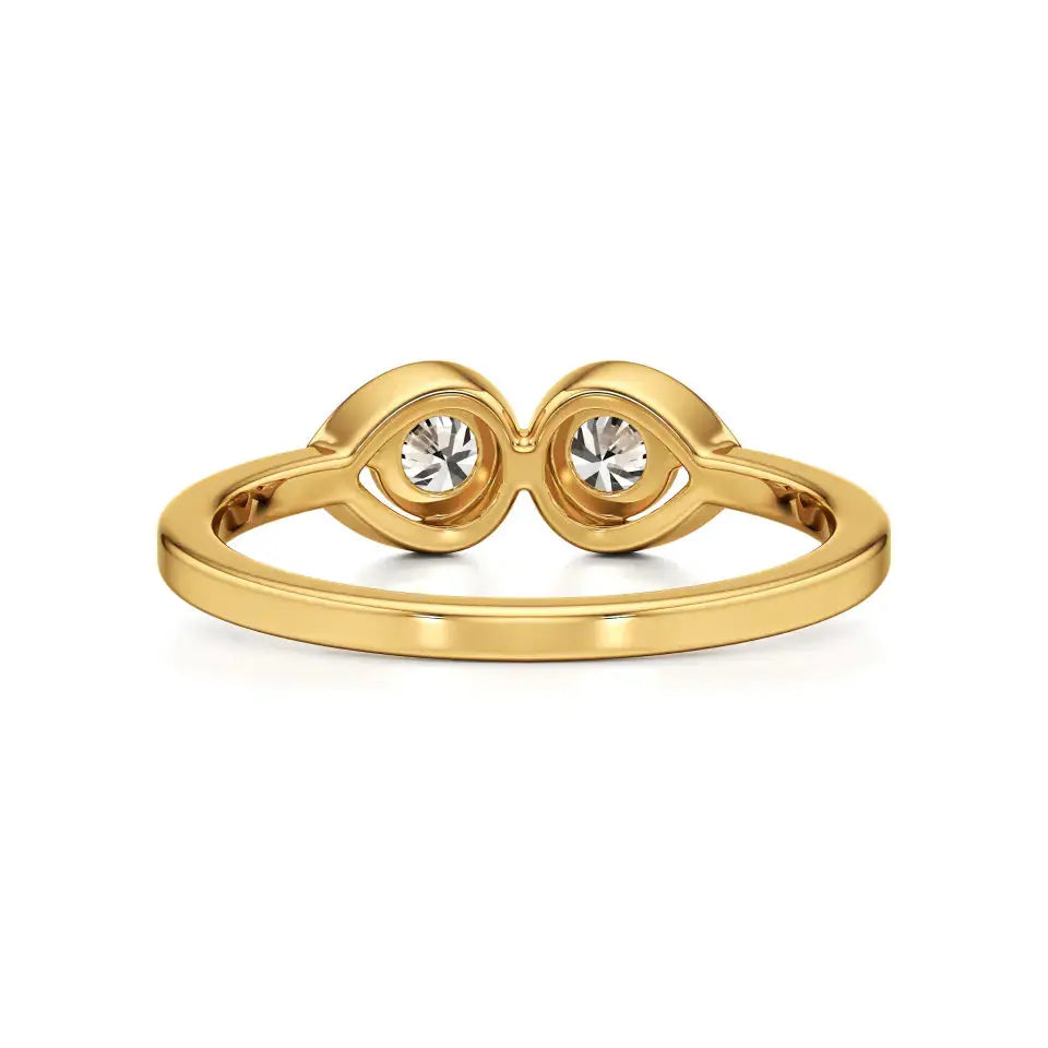Mode | Round Lab-Grown Diamond Ring - Nivara