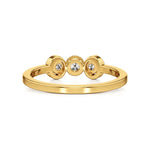 Foreva | Lab-Grown Diamond Three-Stone Ring - Nivara