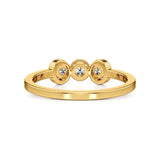 Foreva | Lab-Grown Diamond Three-Stone Ring - Nivara