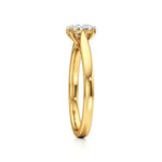 Amora | Oval & Radiant Lab-Grown Diamond Solitaire Ring - Nivara