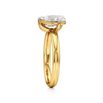 Toi et Moi | Pear & Emerald Lab-Grown Diamond Ring - Nivara