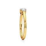 Aria | Lab-Grown Diamond Three-Stone Ring - Nivara
