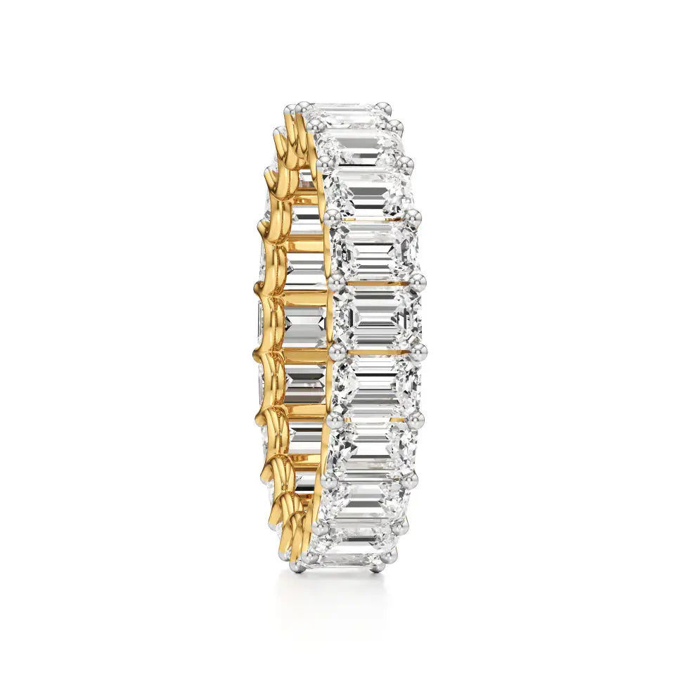 Foreva | Emerald Lab-Grown Diamond Ring - Nivara
