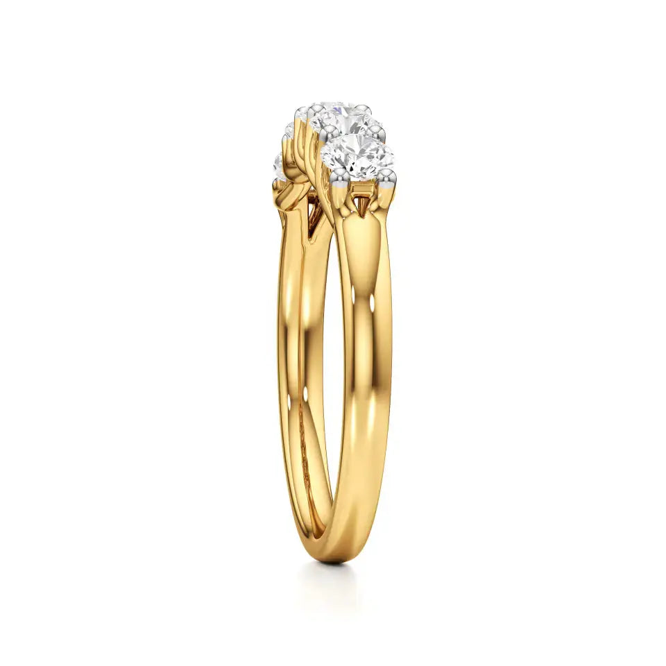 Foreva | Round Lab-Grown Diamond Eternity Band - Nivara
