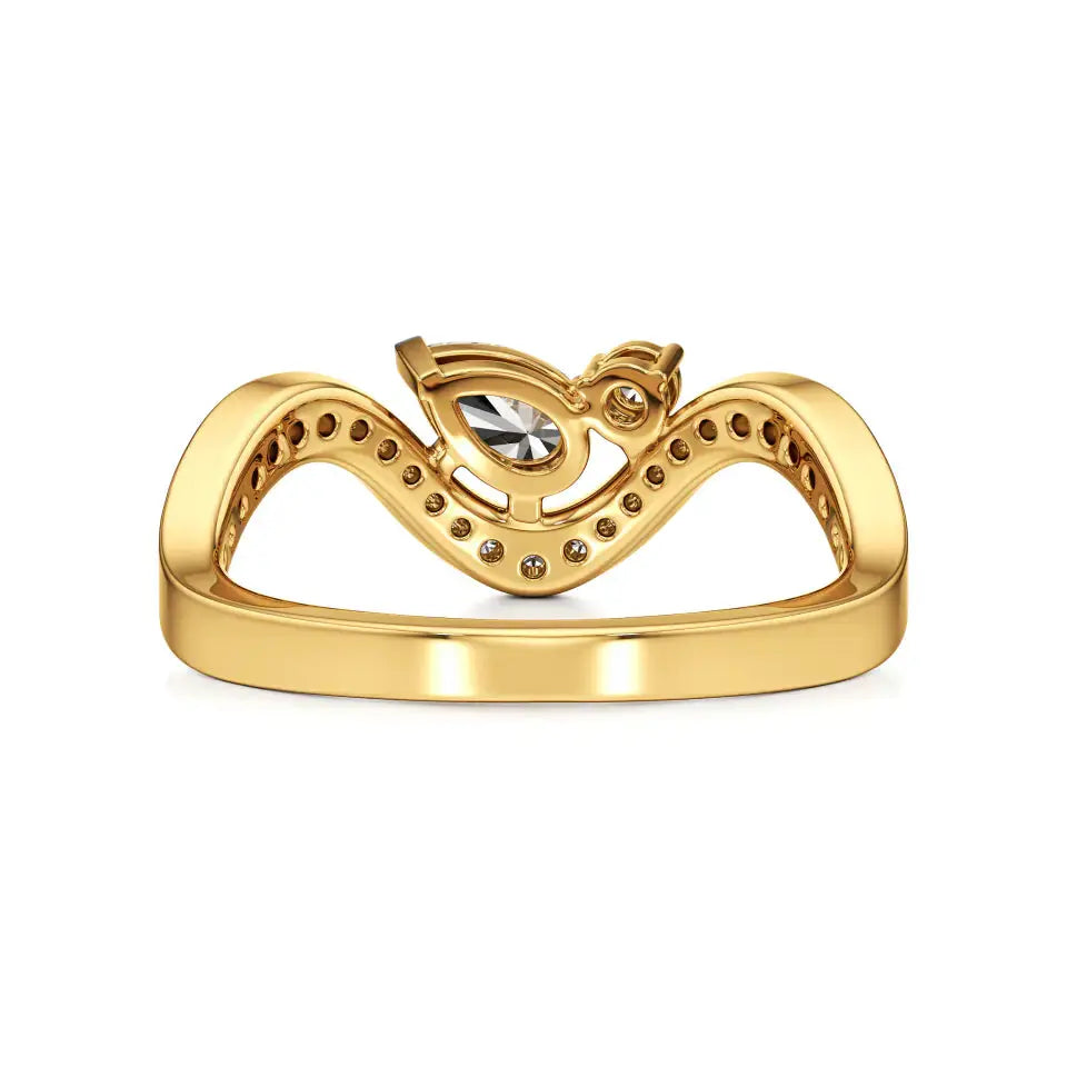 Amara | Lab-Grown Diamond Halo Ring - Nivara