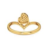 Sneh | Heart Setting Ring - Nivara
