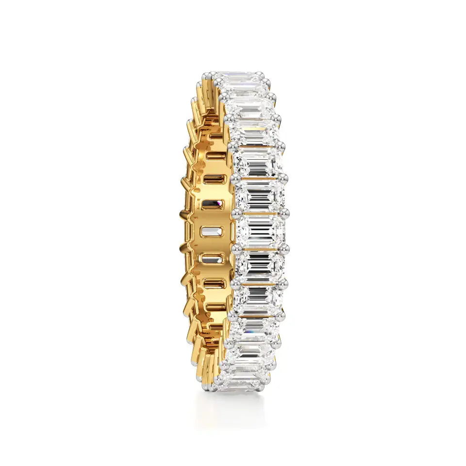 Foreva | Emerald Lab-Grown Diamond Ring - Nivara