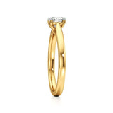 Amora | Cushion Lab-Grown Diamond Solitaire Ring - Nivara