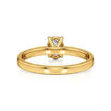 Amora | Oval & Radiant Lab-Grown Diamond Solitaire Ring - Nivara