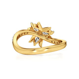 Flora | Round & Pear Lab-Grown Diamond Ring - Nivara