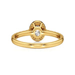 Mira | Round & Oval Lab-Grown Diamond Halo Ring - Nivara