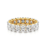 Foreva | Oval-cut Stones Lab-Grown Diamond Ring - Nivara