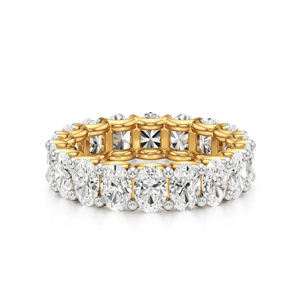 Foreva | Oval-cut Stones Lab-Grown Diamond Ring - Nivara
