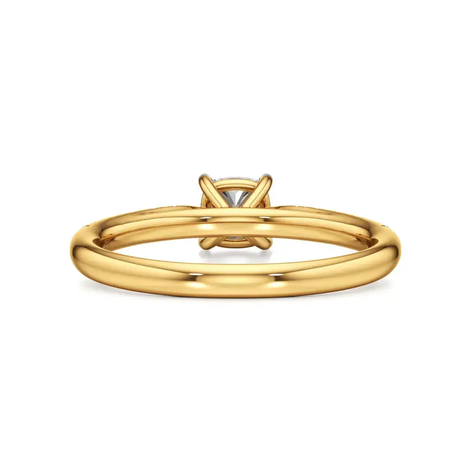 Amara | Round & Cushion Lab-Grown Diamond Ring - Nivara