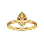 Mira | Round & Pear Lab-Grown Diamond Halo Ring - Nivara