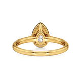 Mira | Round & Pear Lab-Grown Diamond Halo Ring - Nivara