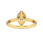Mira | Round & Marquise Lab-Grown Diamond Halo Ring - Nivara