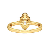 Mira | Round & Marquise Lab-Grown Diamond Halo Ring - Nivara