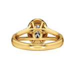Mira | Classic Oval-cut with Halo - Nivara