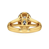 Mira | Classic Oval-cut with Halo - Nivara