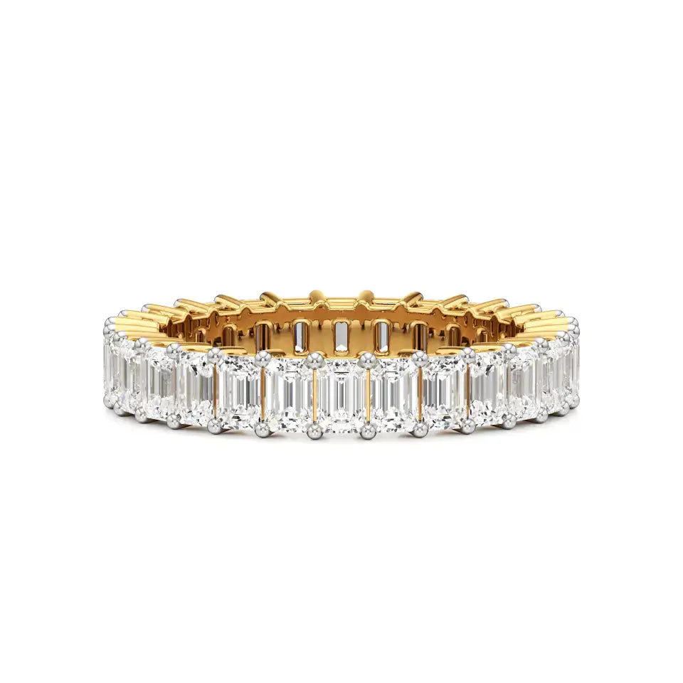 Foreva | Emerald Lab-Grown Diamond Ring - Nivara