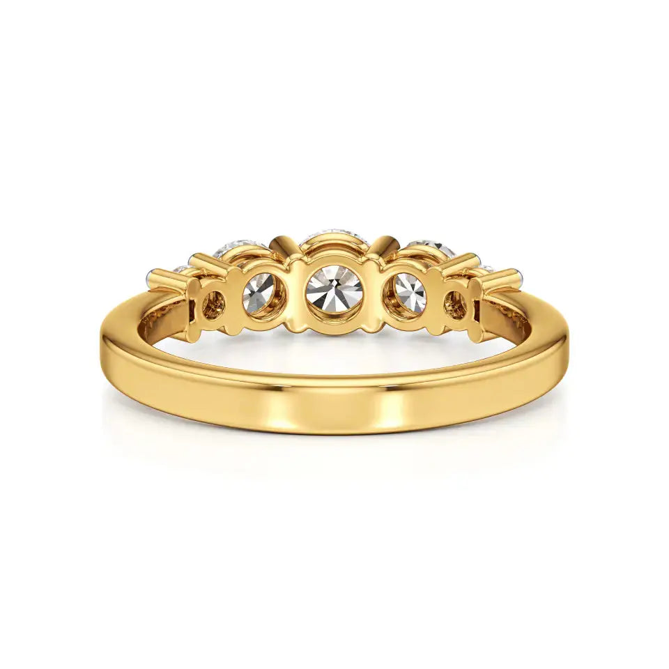 Foreva | Round Lab-Grown Diamond Eternity Band - Nivara
