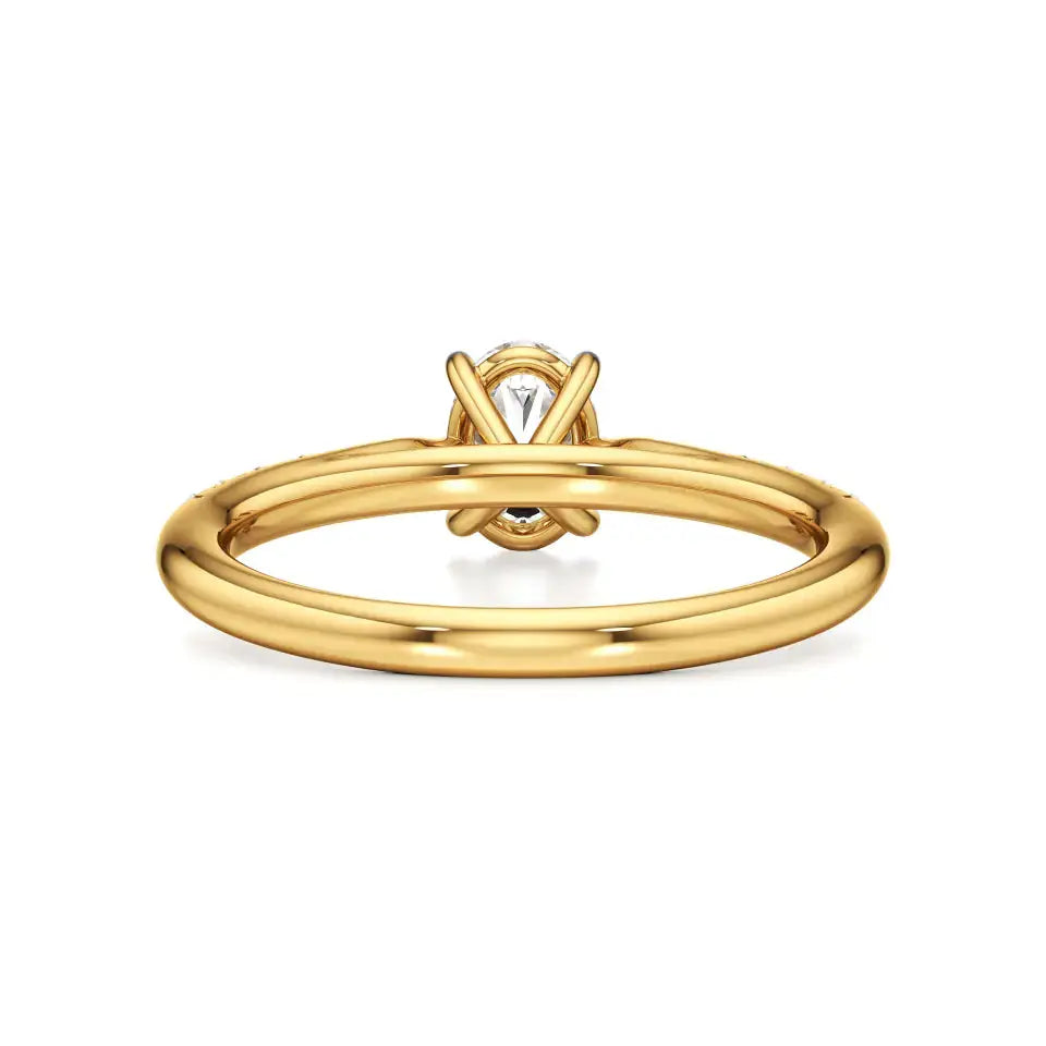 Amara | Round & Oval Lab-Grown Diamond Ring - Nivara