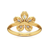 Flora | Round & Pear Lab-Grown Diamond Ring - Nivara