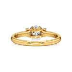 Aria | Oval Lab-Grown Diamond Three-Stone Ring - Nivara