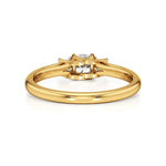 Aria | Lab-Grown Diamond Three-Stone Ring - Nivara