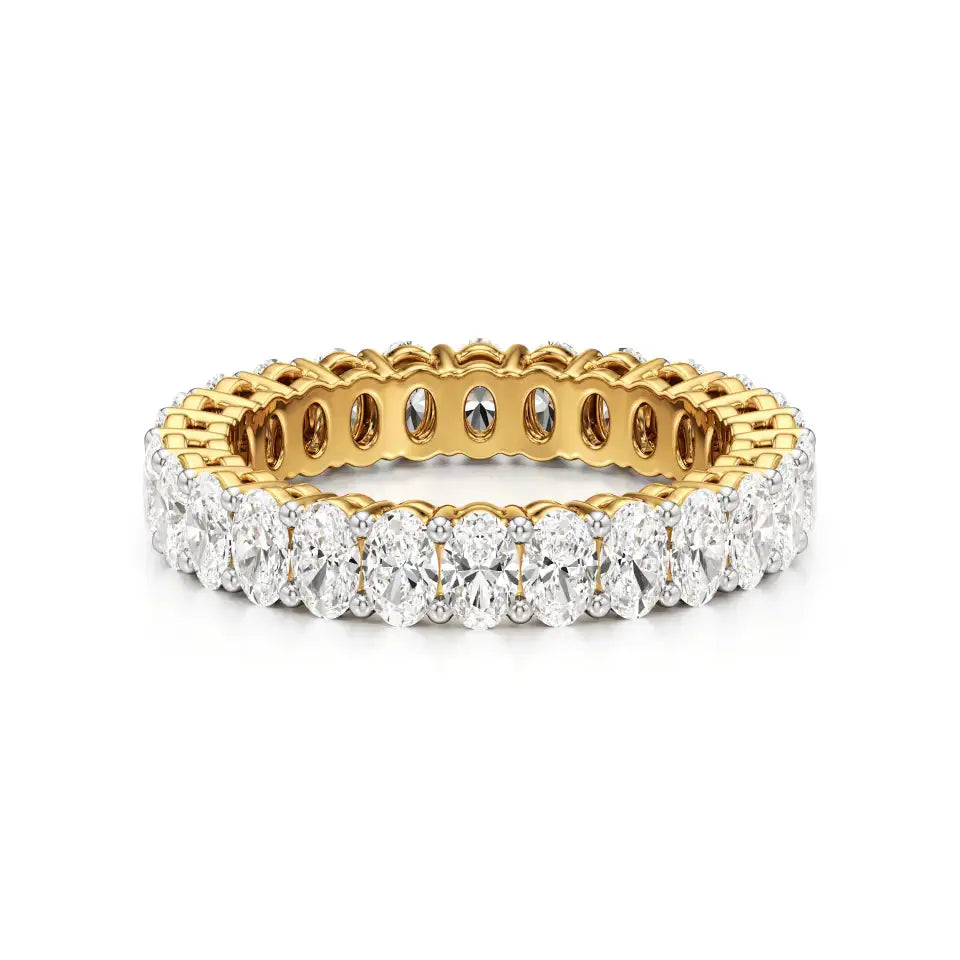 Foreva | Oval Stones Lab-Grown Diamond Ring - Nivara