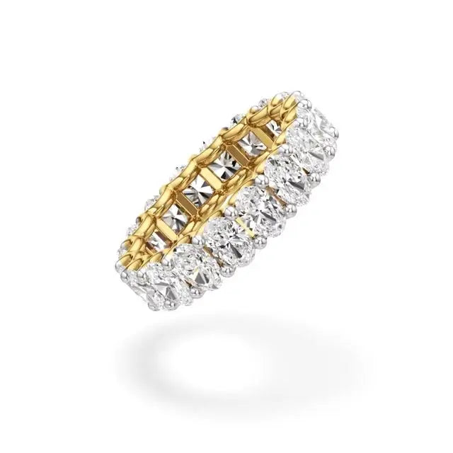 Foreva | Oval-cut Stones Lab-Grown Diamond Ring - Nivara
