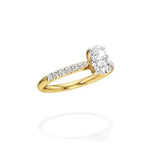 Amara | Round & Oval Lab-Grown Diamond Ring - Nivara