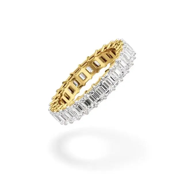 Foreva | Emerald Lab-Grown Diamond Ring - Nivara
