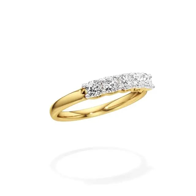 Foreva | Cushion Lab-Grown Diamond Eternity Band - Nivara