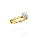 Amora | Round Lab-Grown Diamond Solitaire Ring