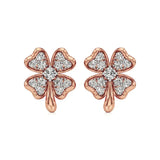 Flora | Round Lab-Grown Diamonds Studs - Nivara