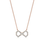 Foreva | Marquise & Round Lab Grown Diamonds Loop Pendant - Nivara