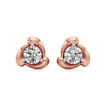 Mirage | Round Lab-Grown Diamonds Studs - Nivara
