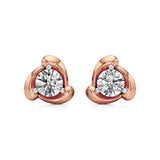 Mirage | Round Lab-Grown Diamonds Studs - Nivara