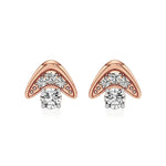 Mode | Round Lab-Grown Diamonds Clustered Studs - Nivara