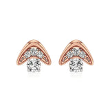 Mode | Round Lab-Grown Diamonds Clustered Studs - Nivara