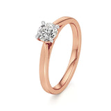 Amora | Round Lab-Grown Diamond Solitaire Ring