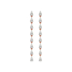 Mode | Pear Lab-Grown Diamonds Dangler Earrings - Nivara