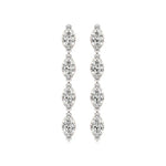 Mode | Marquise Lab-Grown Diamond Danglers - Nivara